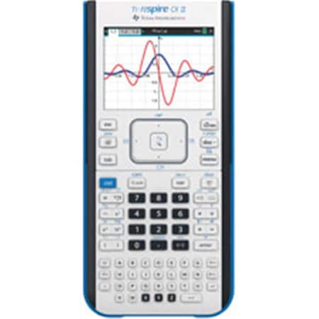 Texas Instruments TEXNSPIRECXII Nspire CX II Graphing Calculator, Gray TE465866